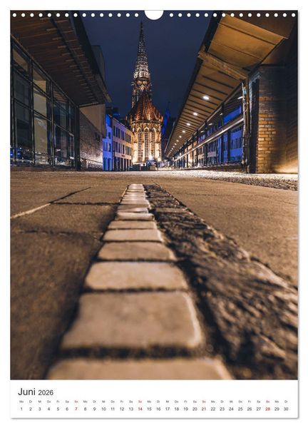 Produktbild: M&uuml;nster - stimmungsvoll und harmonisch (Wandkalender 2026 DIN A3 hoch), CALVENDO Monatskalender