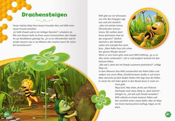Produktbild: Die Biene Maja - Die sch&ouml;nsten Minuten-Geschichten