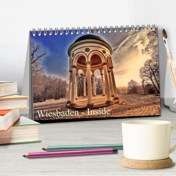 Produktbild: Wiesbaden - Inside (Tischkalender 2026 DIN A5 quer), CALVENDO Monatskalender