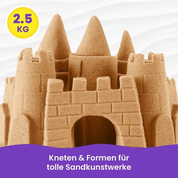 Produktbild: Kinetic Sand Naturbraun, 2,5 kg