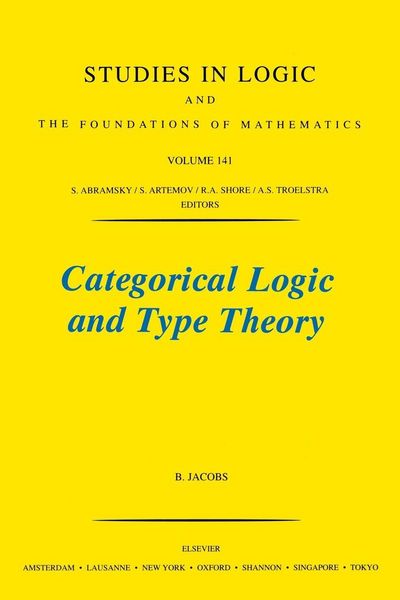 Produktbild: Categorical Logic and Type Theory