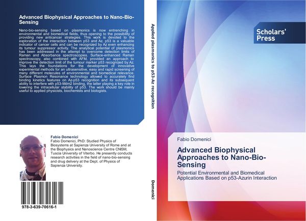 Produktbild: Advanced Biophysical Approaches to Nano-Bio-Sensing