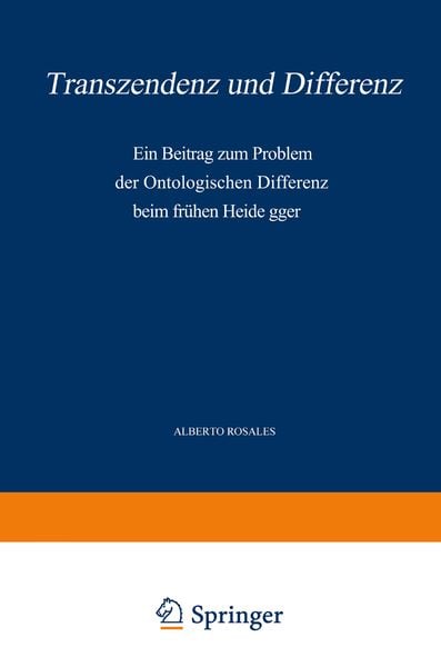 Produktbild: Transzendenz und Differenz