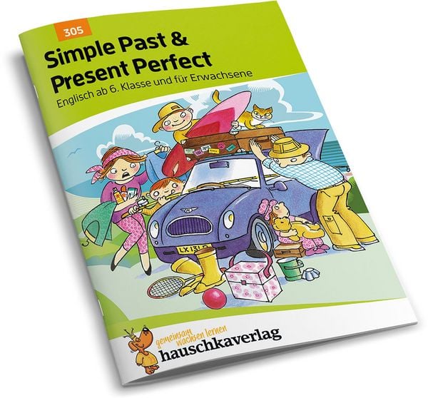 Produktbild: Simple Past & Present Perfect. Englisch ab 6. Klasse und f&uuml;r Erwachsene, A5-Heft