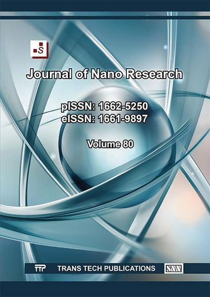 Produktbild: Journal of Nano Research Vol. 80