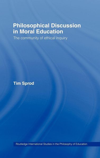 Produktbild: Philosophical Discussion in Moral Education