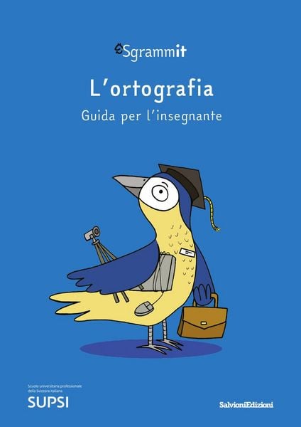 Produktbild: Sgrammit: quaderno blu docente. 'L'ortografia'