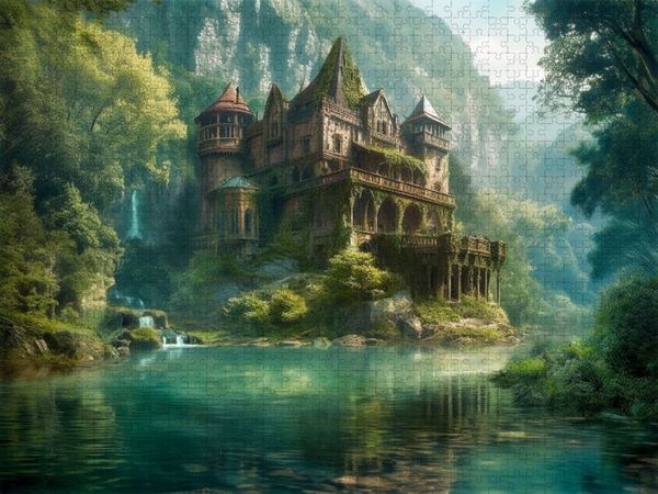 Produktbild: CALVENDO Puzzle Ein Motiv aus dem Kalender Im Reich der Elben | 2000 Teile Lege-Gr&ouml;&szlig;e 90x67cm Foto-Puzzle f&uuml;r gl&uuml;ckliche Stunden