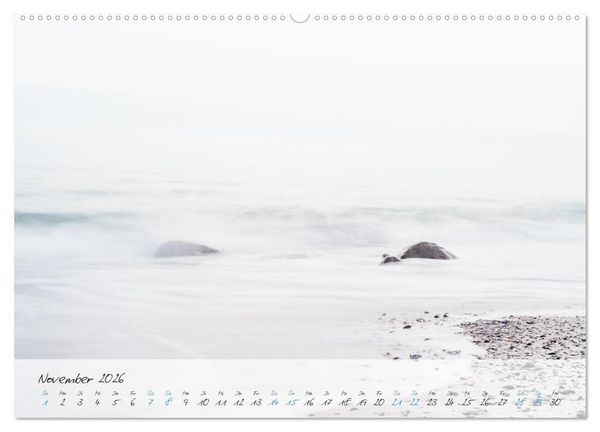 Produktbild: Sehnsucht Meer - Poesie der Stille (hochwertiger Premium Wandkalender 2026 DIN A2 quer), Kunstdruck in Hochglanz