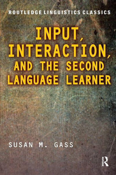 Produktbild: Input, Interaction, and the Second Language Learner