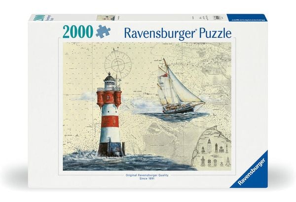 Erwachsenenpuzzle 2000 Teile - Romantischer Leuchtturm