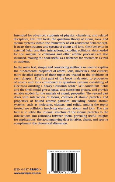 Produktbild: Physics of Atoms and Ions