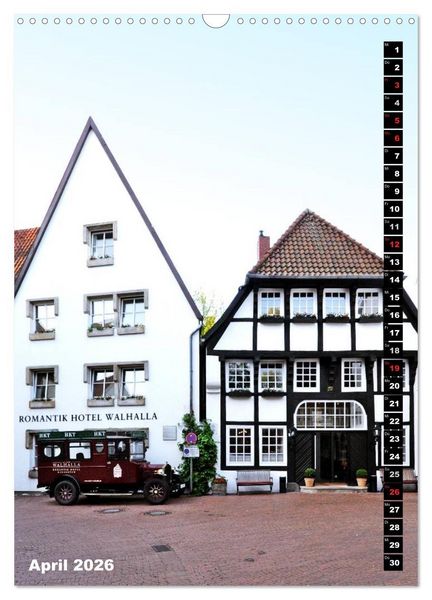 Produktbild: Osnabr&uuml;ck Fassade (Wandkalender 2026 DIN A3 hoch), CALVENDO Monatskalender