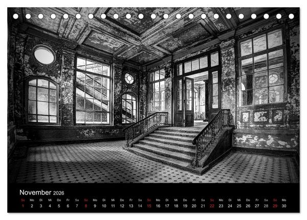 Produktbild: lost beauty (Tischkalender 2026 DIN A5 quer), CALVENDO Monatskalender