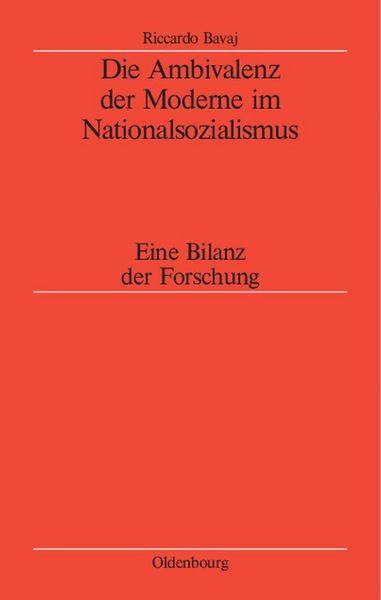 Produktbild: Die Ambivalenz der Moderne im Nationalsozialismus