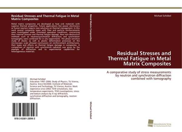 Produktbild: Residual Stresses and Thermal Fatigue in Metal Matrix Composites