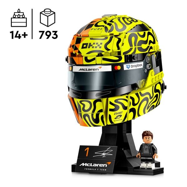Produktbild: LEGO Editions 43023 McLaren Mastercard F1 Team Lando Norris&rsquo; Helm; Bauset