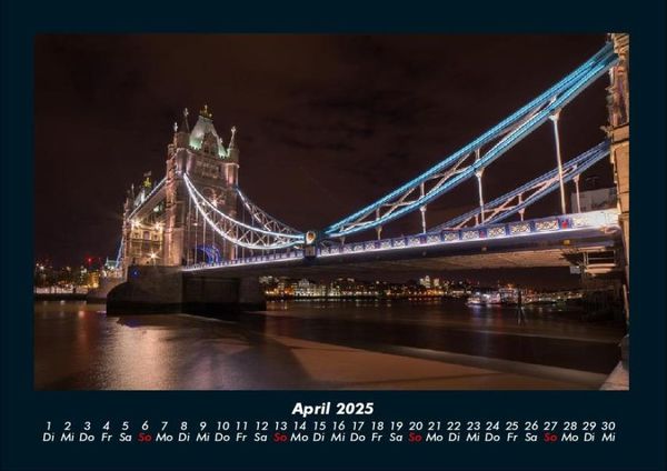 Produktbild: London - Impressionen 2025 Fotokalender DIN A4