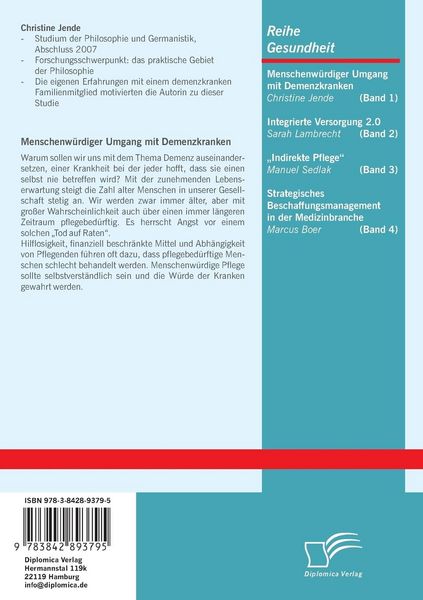 Produktbild: Menschenw&uuml;rdiger Umgang mit Demenzkranken