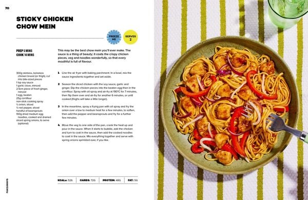 Produktbild: Healthy Air Fryer Feasts