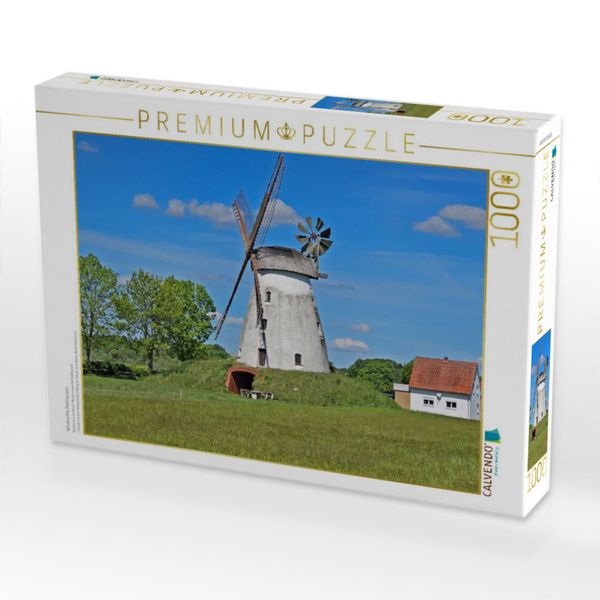 Produktbild: CALVENDO Puzzle Windm&uuml;hle Holzhausen | 1000 Teile Lege-Gr&ouml;&szlig;e 64x48cm Foto-Puzzle f&uuml;r gl&uuml;ckliche Stunden