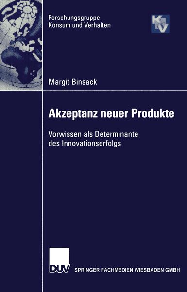 Produktbild: Akzeptanz neuer Produkte