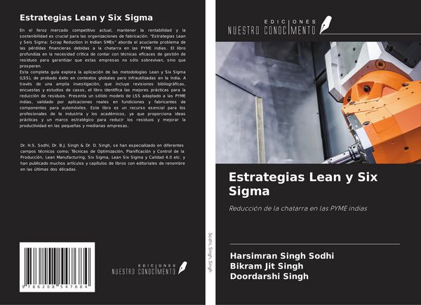 Produktbild: Estrategias Lean y Six Sigma