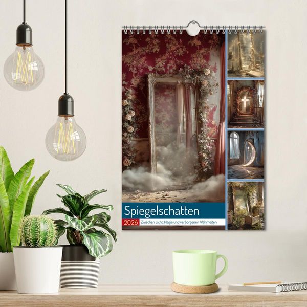 Produktbild: Spiegelschatten (Wandkalender 2026 DIN A4 hoch), CALVENDO Monatskalender