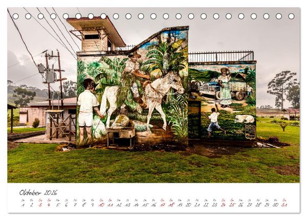 Produktbild: W&auml;nde sprechen B&auml;nde (Tischkalender 2026 DIN A5 quer), CALVENDO Monatskalender