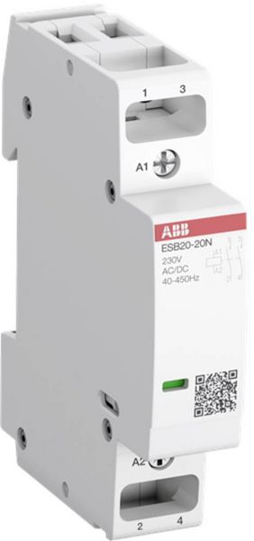 ABB ESB20-20N-06 Installationsschütz 2 Schließer 220 V, 250V 1St.