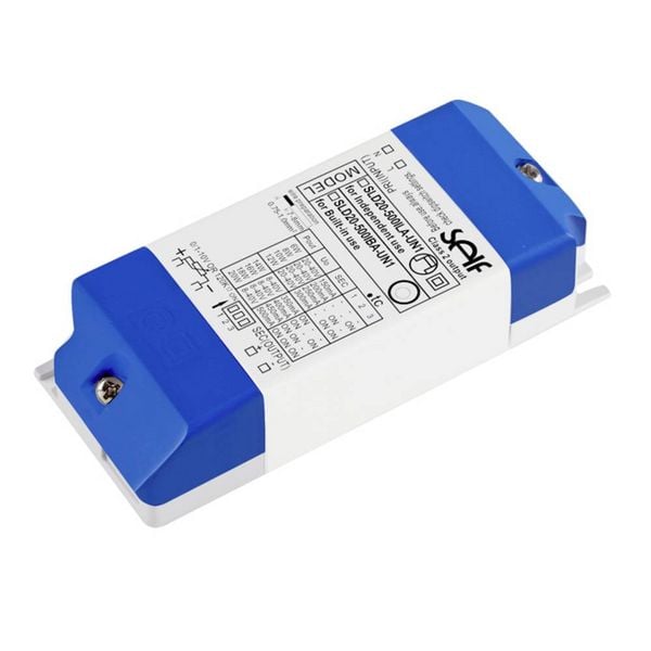 Produktbild: Self Electronics SLD20-500ILA-UN1 LED-Trafo 20W 0.5A 8 - 40V dimmbar 1St.