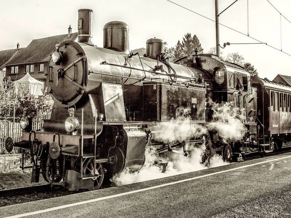 Produktbild: CALVENDO Puzzle Dampflokomotive BT 9 | 1000 Teile Lege-Gr&ouml;&szlig;e 64x48cm Foto-Puzzle f&uuml;r gl&uuml;ckliche Stunden