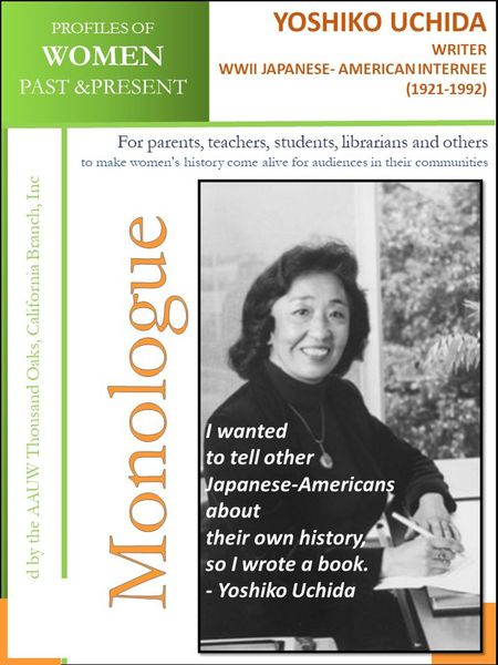 Produktbild: Profiles of Women Past & Present - Yoshiko Uchida, Writer, WWII Japanese-American Internee (1921 - 1992)