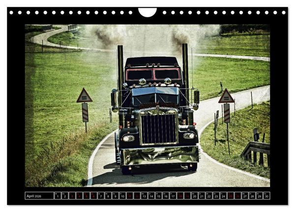 Produktbild: Kenworth W900 PHOTOART (Wandkalender 2026 DIN A4 quer), CALVENDO Monatskalender