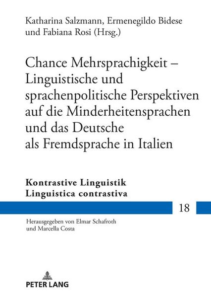 Produktbild: Chance Mehrsprachigkeit &ndash; Linguistische und sprachenpolitische Perspektiven auf die Minderheitensprachen und das Deutsche als Fremdsprache in Italien