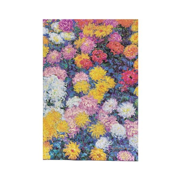 Produktbild: Hardcover Notizbuch, Monets Chrysanthemen, Mini, Unliniert