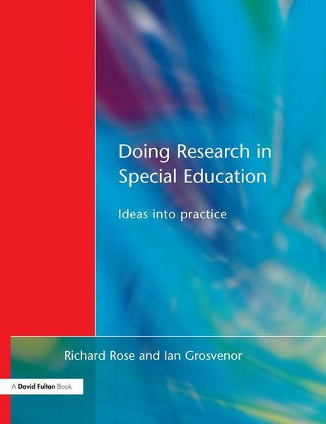 Produktbild: Doing Research in Special Education