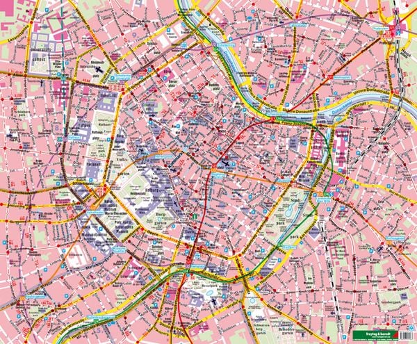 Produktbild: Freytag & Berndt Stadtplan Wien, 1:6.250, Poster
