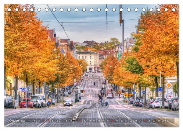 Produktbild: Halle an der Saale - Stadtansichten (Tischkalender 2026 DIN A5 quer), CALVENDO Monatskalender