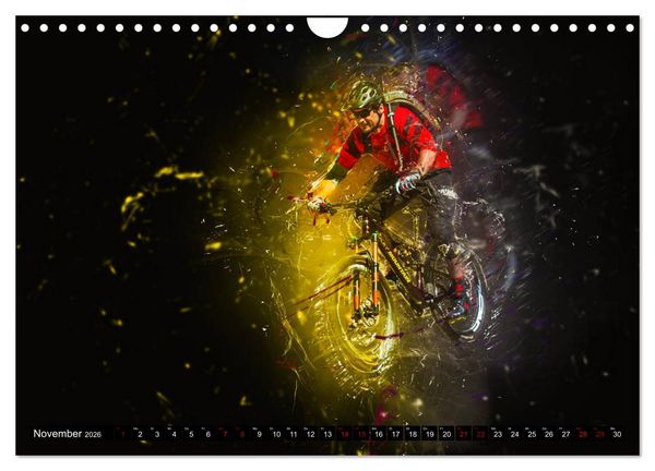 Produktbild: Downhill Explosion (Wandkalender 2026 DIN A4 quer), CALVENDO Monatskalender