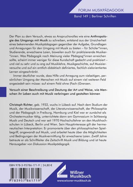 Produktbild: Musik &ndash; ein Lebensmittel