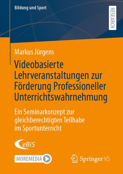 Produktbild: Videobasierte Lehrveranstaltungen zur F&ouml;rderung Professioneller Unterrichtswahrnehmung