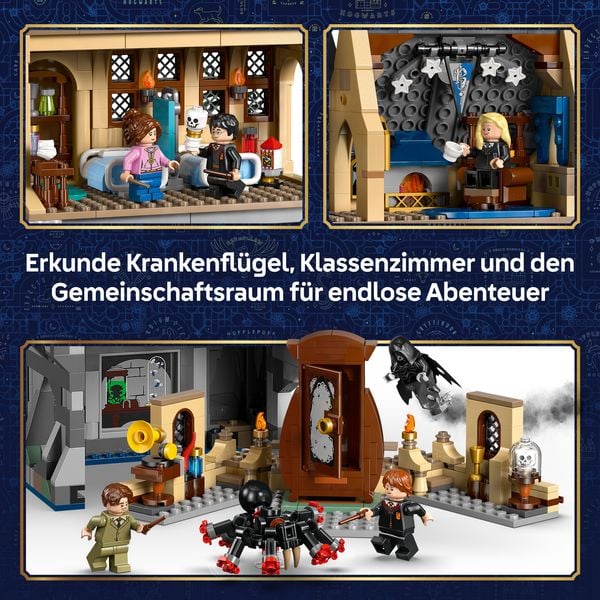Produktbild: LEGO Harry Potter 76463 Schloss Hogwarts: Krankenfl&uuml;gel, Spielzeug