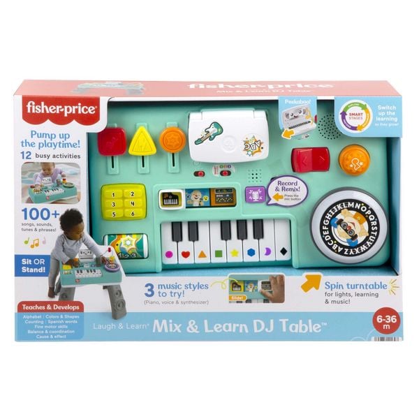 Produktbild: Fisher-Price Lernspa&szlig; DJ Spieltisch