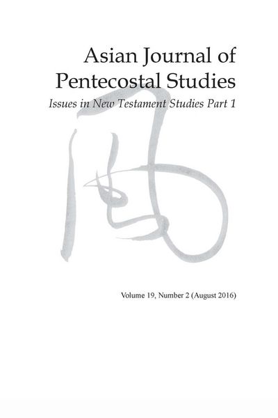 Produktbild: Asian Journal of Pentecostal Studies, Volume 19, Number 2