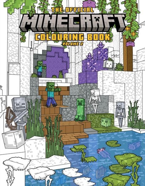 Produktbild: The Official Minecraft Colouring Book, Volume 2