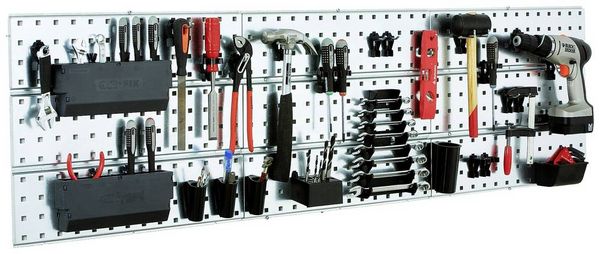 Produktbild: Raaco 118347 Werkzeughaken Werkzeug-Wandpaneel (B x H x T) 520 x 440 x 11mm 1St.