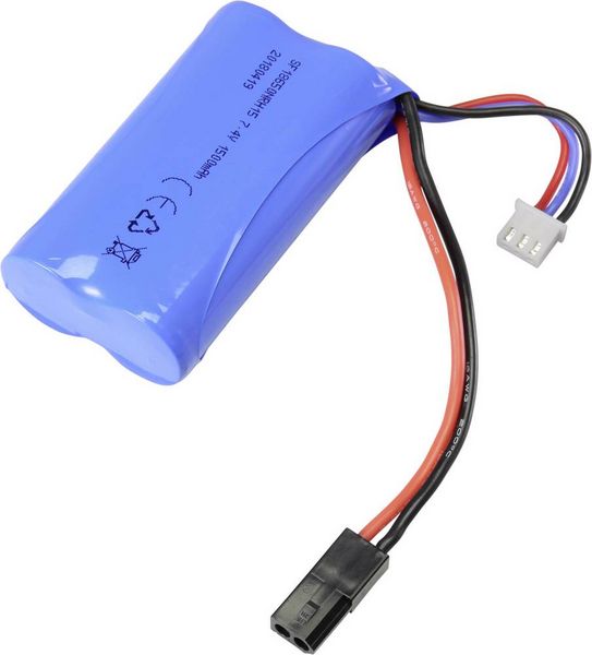 Produktbild: Reely Modellbau-Akkupack (LiIon) 7.4V 1500 mAh Zellen-Zahl: 2 1 C Racingpack Mini Stecker