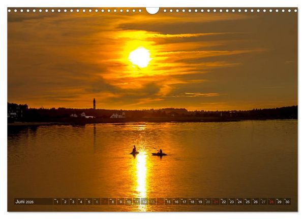 Produktbild: Amrum Insel am Wattenmeer (Wandkalender 2026 DIN A3 quer), CALVENDO Monatskalender