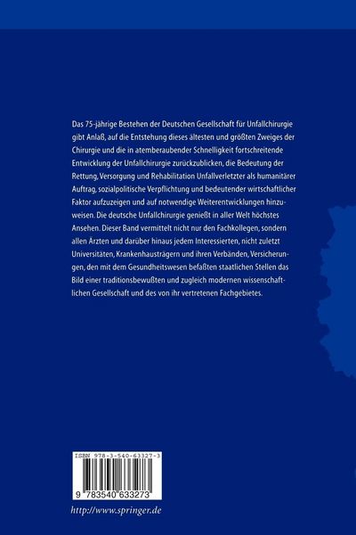 Produktbild: Unfallchirurgie in Deutschland